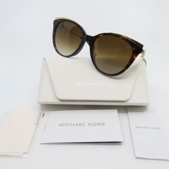 Michael Kors MK 2162U 300613 MONTAUK Tortoise/Brown Gradient New Sunglasses.